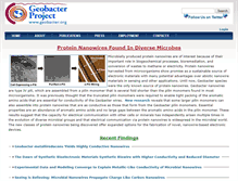 Tablet Screenshot of geobacter.org